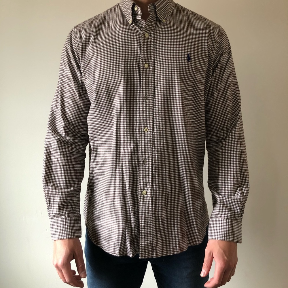 Brown Polo Button Up - image 2